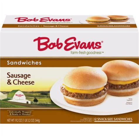 Bob Evans® Farm Fresh Goodness Sausage And Cheese Sandwiches 12 Ct 16