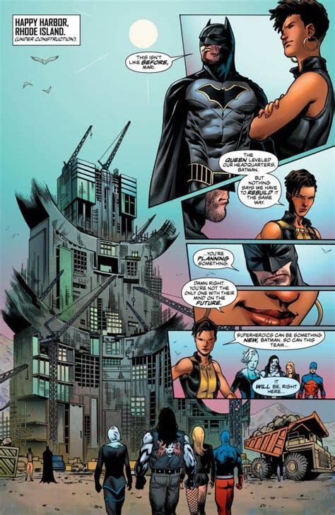 Dc Comics Universe And Justice League Of America 25 Spoilers Batman