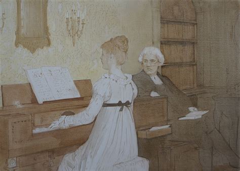 La leçon de piano, paris, france. La Leçon de piano « Troisième Art - Copies & Portraits