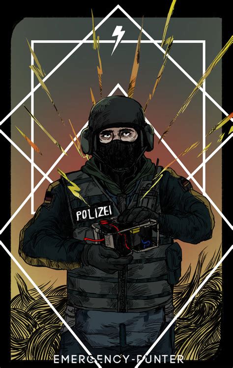 R6s Bandit Tarot Card By Emergencypunter On Deviantart