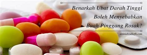 Kesan Sampingan Pengambilan Ubat Darah Tinggi  Kedai Vitamin Butterworth