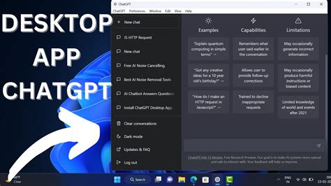 How To Download Install Chatgpt Desktop Version On Windows Youtube