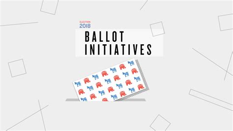 2018 State Election Results For Key Ballot Measures And Propositions Npr