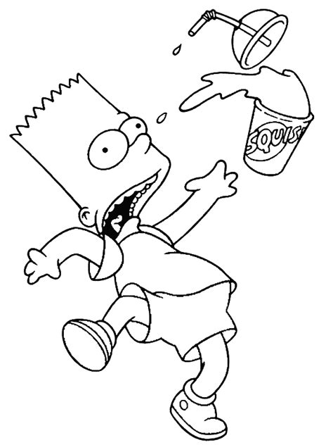 Showing 12 coloring pages related to aesthetic. The Simpsons - Immagini da colorare