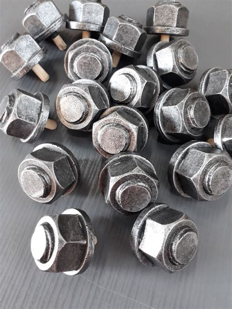 Bolt head markings and grades. Hexagon decorative bolt heads, a great way to add a ...
