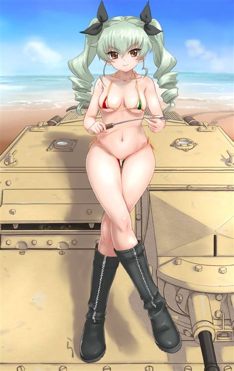 Anchovy Girls Und Panzer Drawn By Rasukaru Danbooru Play Sexy Anime