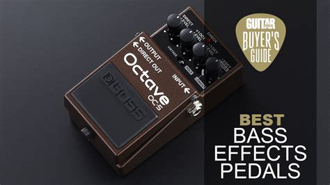 Best Bass Effects Pedals 2024 Best Pedals For Every Style Guitar World