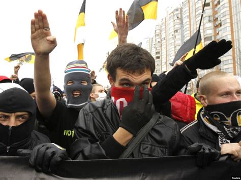 Russian Nationalists March In Moscow