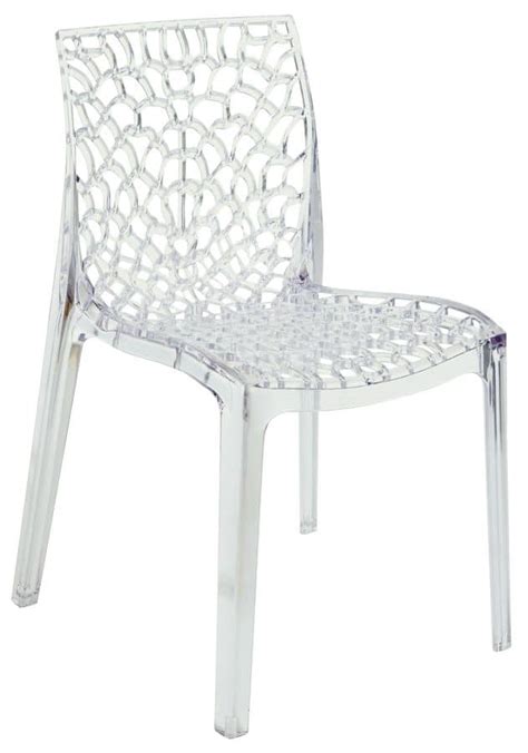 In the past, plastic chairs were mainly reserved for different social events like weddings and parties. Transparent perforated plastic chair suited for outdoors ...