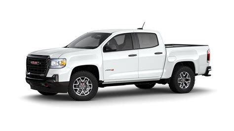 White 2022 Gmc Canyon Crew Cab Short Box 4 Wheel Drive At4 Wcloth For