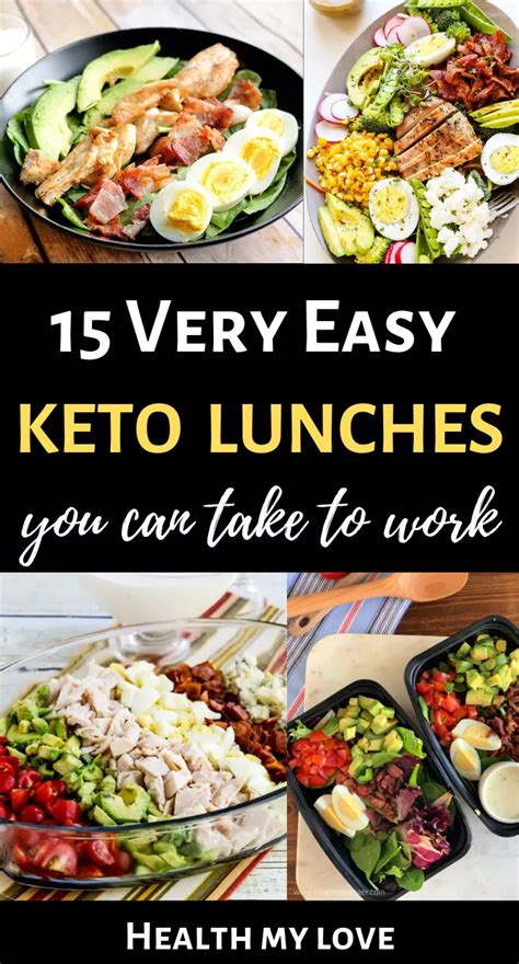 2 servings of proteins such as tender meat. 15+ Easy Keto Lunch Ideas for Work - Health my Love in ...