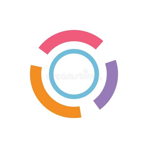 Color Circle Logo Stock Vector Illustration Of Loop 252642402
