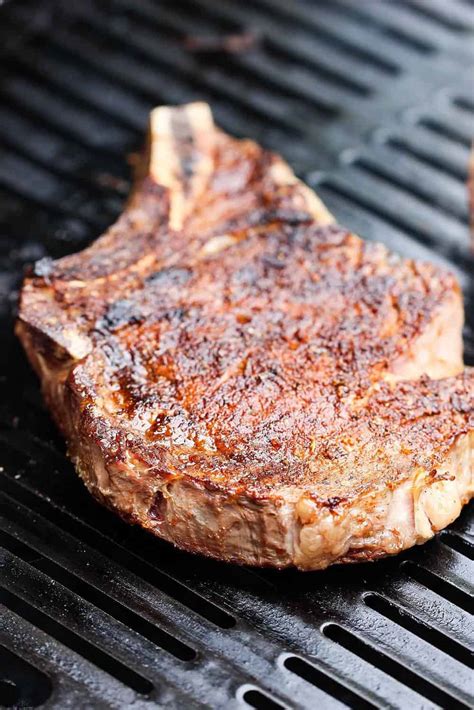 Cowboy Ribeye Steak With Chimichurri Sauce How To Feed A Loon