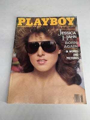 PLAYBOY MAGAZINE 1987 Nov Jessica Hahn Story And Pictorial Code 999