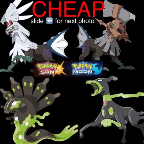 Shiny Silvally And Shiny Typenull And Zygarde 10 And 50 3ds Games Gameflip