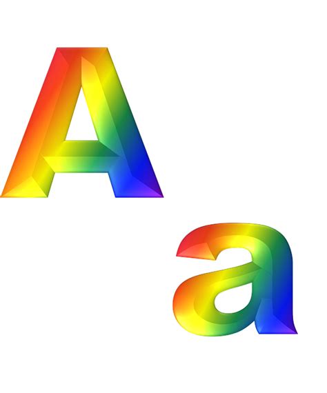 Free Image On Pixabay Alphabet A Abc Rainbow Bright Alphabet
