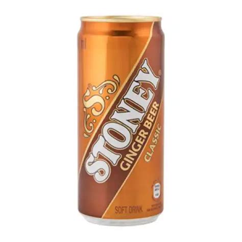 Stoney Ginger Beer Soft Drink Can 300ml