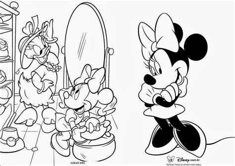 Imagenes De La Minnie Para Colorear