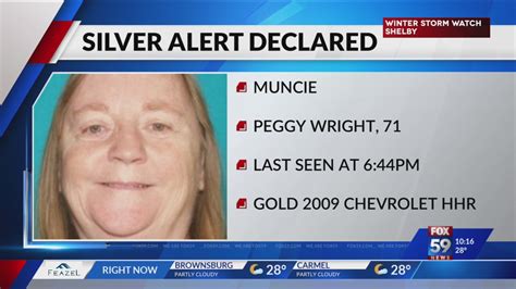 silver alert declared for missing muncie woman fox 59