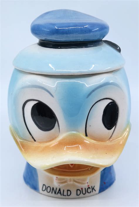Donald Duck Cookie Jar By Brechner Id Jundisneyana21323 Van Eaton