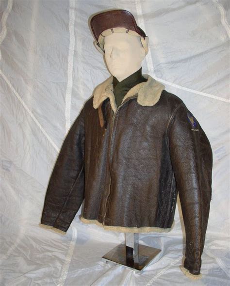 Wwii Uniforms Flight Gear 1943 Wwii Uniforms Leather Flight Jacket