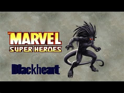 Marvel Super Heroes 1995 Blackheart Arcade Mode YouTube