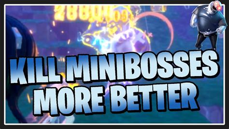 Miniboss Modifier And Elimination Guide For Fortnite Save The World