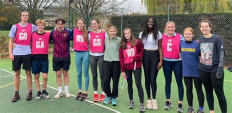 college netball mixed sport at cambridge