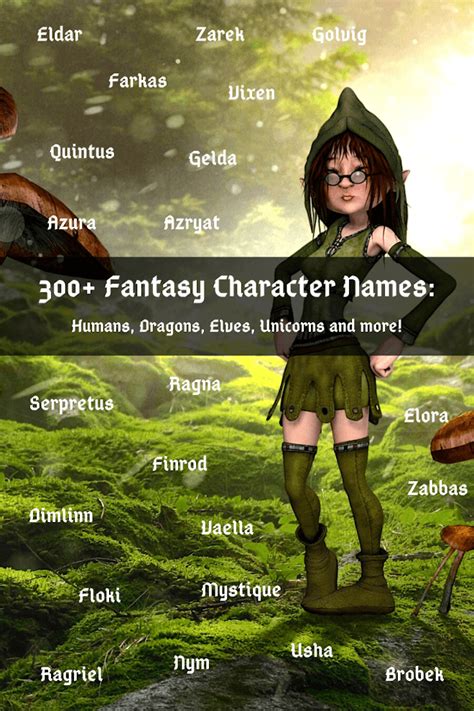 Fantasy Name Generator 100 000 Fantasy Names