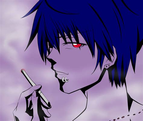 Dark Aesthetic Anime Boy Smoking Aesthetic Vaporwave Baby Boy Smoking