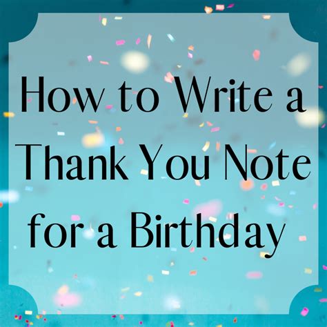 6 Awesome Thank You Message For Birthday