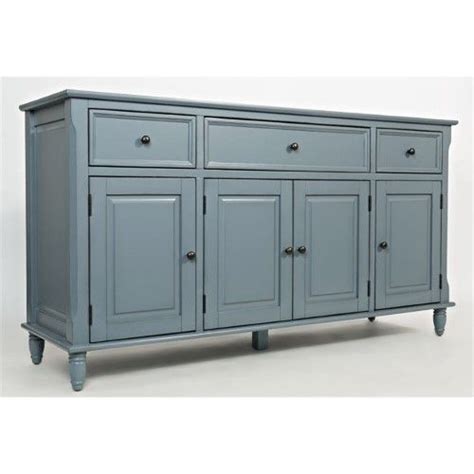 Jofran Avignon Console Table In Cornflower Blue Console Cabinet Accent