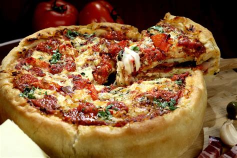 Deep Dish Pizza Recette Validé Par Les Chicagoans La Main à La Pâte