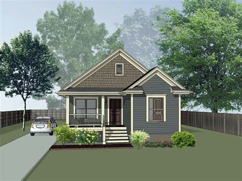 House Plan 72719 Bungalow Style With 1117 Sq Ft 4 Bed 2 Bath