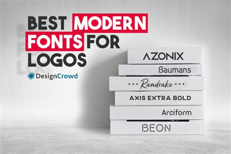 Logo Fonts 10 Best Professional Fonts For Modern Logo Design Clean