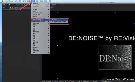 Aepr 视频降噪插件 Revision Effects Denoise Mac版 Revision Effects Denoise3