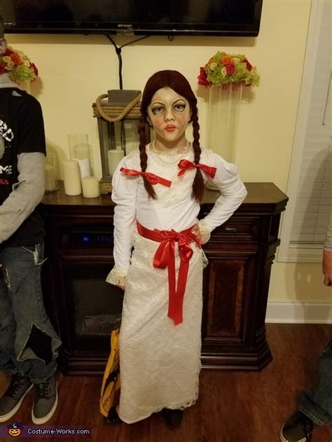 The Annabelle Doll Girls Costume Photo 33