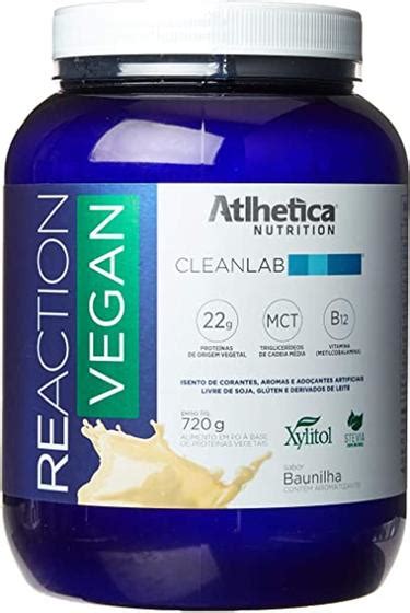 Reaction Vegan 720g Atlhetica Nutrition Proteína De Carne Magazine