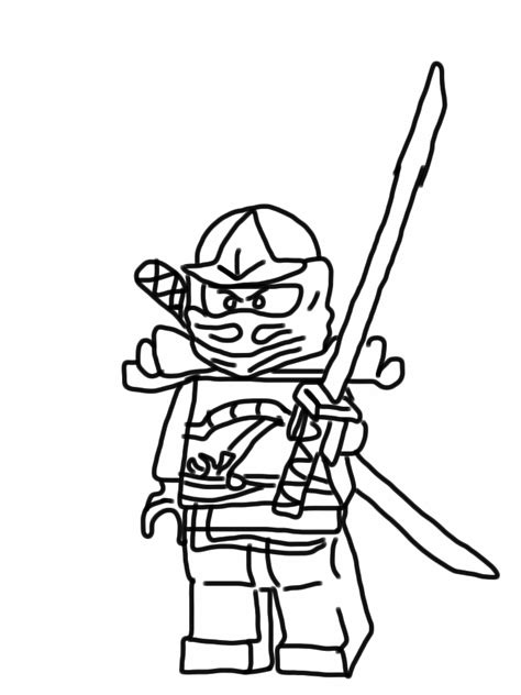 Lego Lloyd Coloring Pages
