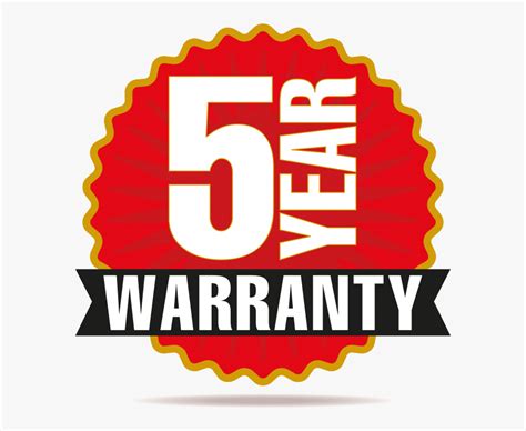 ✓ free for commercial use ✓ high quality images. 5 Year Warranty Logo Png - 5 Year Guarantee Logo ...