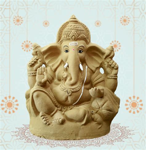 36 Feet Clay Ganpati Idol Clay Ganesha Hyderabad Ganesha Idol Online