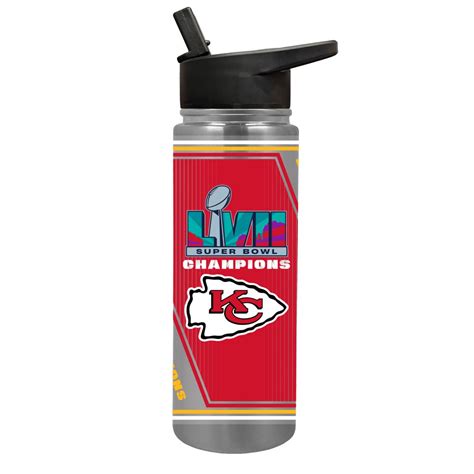 Officially Licensed Nfl Chiefs Super Bowl Champ 24 Oz Water Bottle