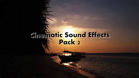 We have a growing range of sound packs available for instant download with more added regularly. FREE CINEMATIC SOUND EFFECTS pack 2 - YouTube