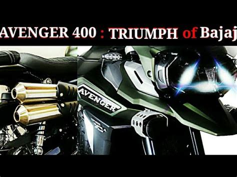 The highest priced model is the bajaj dominar 400 2019 at rs. AVENGER 400 or 200 : A Bajaj-Triumph MOTORCYCLE 2023 ...
