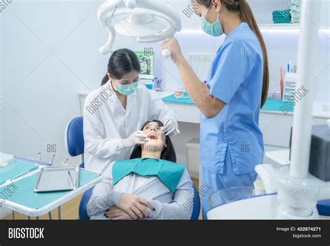 Asian Female Dentist Image And Photo Free Trial Bigstock