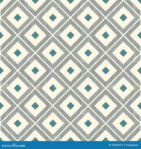Repeated Diamonds And Hatch Lines Ikat Wallpaper Seamless Surface