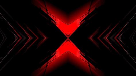 Abstraction Red Black Dark Ultrawide Monitor Background Black 2048