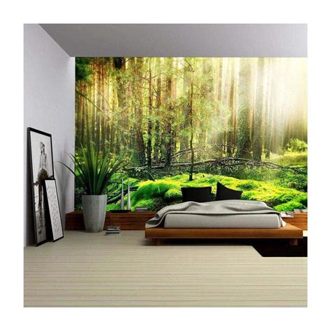 Wall26 Forest Removable Wall Mural Self Adhesive Large Wallpaper
