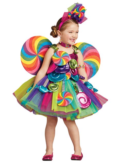 candy fairy costume for girls chasing fireflies