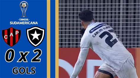 PATRONATO ARG 0 X 2 BOTAFOGO 2 FASE JOGO DE IDA COPA SUL AMERICANA